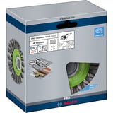Bosch 2 608 620 733 accessoire pour meuleuse d'angle Disque de nettoyage, Brosse Disque de nettoyage, Acier inoxydable, 11,5 cm, Bosch, Vert, Acier inoxydable, 12500 tr/min