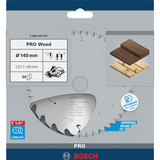 Bosch 2 608 837 671 lame de scie circulaire 14 cm 1 pièce(s) Bois dur, Bois tendre, Bois, 14 cm, 2 cm, 1 mm, 10500 tr/min, 1,5 mm