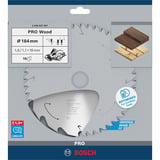 Bosch 2 608 837 697 lame de scie circulaire 18,4 cm 1 pièce(s) Bois dur, Bois tendre, 18,4 cm, 1,6 cm, 1,1 mm, 7900 tr/min, 1,6 mm