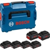 Bosch 4 X PROCORE18V 4.0AH + 2 X PROCORE18V 8.0AH PROFESSIONAL, Batterie Bleu/Noir, Batterie, Lithium-Ion (Li-Ion), 8 Ah, 18 V, Bosch, Noir, Bleu, Rouge