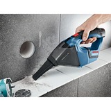 Bosch GAS 10,8 V-LI aspirateur de table Bleu Sans sac, Aspirateur à main Bleu, 8 V-LI, Sec, Filtrage, 900 l/min, Sans sac, Bleu, 77 mm