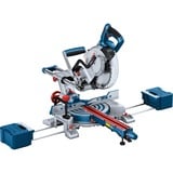 Bosch GCM 18V-216 D PROFESSIONAL 5000 tr/min, Coupe-et scie à onglet Bleu, Double biseau, Sans brosse, 5000 tr/min, 48°, 48°, 47°