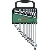 Bosch Set de clés mixtes, 15 pièces, Clé plate 