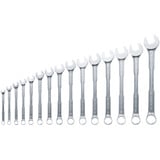 Bosch Set de clés mixtes, 15 pièces, Clé plate 