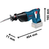 Bosch Set professionnel 18V, 5 outils (GBH 18V-26, GSB 18V-65, GSA 18V-LI, GWS 18V-11, GLI 18V-1200 C), Set d'outils Bleu