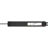 Brennenstuhl Multiprise Premium-Line 6 prises avec 2x USB-C PD, 1x USB-A Noir