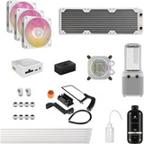 Corsair HydroX iCUE LINK XH505i RX 360 RGB Kit, Watercooling Blanc