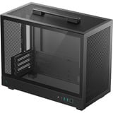 DeepCool CH160 PLUS boîtier mini tower Noir | 2x USB-A | 1x USB-C | Verre Trempé