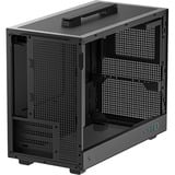 DeepCool CH160 PLUS boîtier mini tower Noir | 2x USB-A | 1x USB-C | Verre Trempé