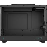 DeepCool CH160 PLUS boîtier mini tower Noir | 2x USB-A | 1x USB-C | Verre Trempé