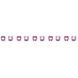 Digitus Clips de couleur pour câbles de raccordement - Magenta, Finition Magenta