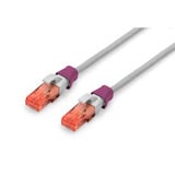 Digitus Clips de couleur pour câbles de raccordement - Magenta, Finition Magenta