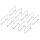 Digitus Supports de gestion des câbles / anneaux de gestion des câbles pour armoires 483 mm (19") Gris