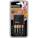 Duracell Hi-Speed Charger AA/AAA, Chargeur Noir