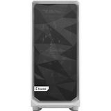Fractal Design Meshify 2 Compact Lite White TG Clear, Boîtier PC Blanc