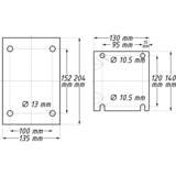 Hazet 9040OS-10, Tuyau pneumatique flexible Bleu