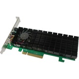 HighPoint SSD6202A contrôleur RAID PCI Express x8 3.0 8 Gbit/s, Carte d'interface PCI Express 3.0, PCI Express x8, 0, 1, 8 Gbit/s, 2 canaux, 920,585 h