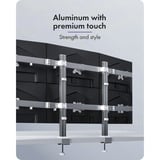 ICY BOX Damond Stand 666, Support de moniteur Argent