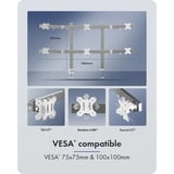 ICY BOX Damond Stand 666, Support de moniteur Argent