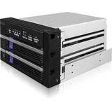 Icy Dock MB901SPR-B R1, Cadrage Noir/Argent