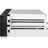 Icy Dock MB901SPR-B R1, Cadrage Noir/Argent