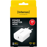 Intenso Adaptateur secteur W20C, Chargeur Blanc