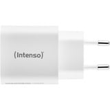 Intenso Adaptateur secteur W20C chargeur Blanc, 1x USB-C