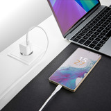 Intenso Power Adapter W30C GaN + C315C USB-C Kabel, Chargeur Blanc