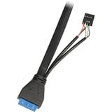 Inter-Tech IPC 6U-6606 boîtier rack Noir | 2x USB-A