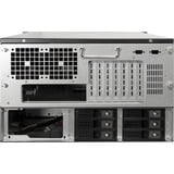Inter-Tech IPC 6U-6606 boîtier rack Noir | 2x USB-A