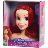 Just Play Disney Princess - Tête de coiffure Ariel, Maquillage et tête à coiffer 