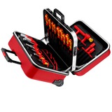 KNIPEX Coffret à outils "BIG Twin Move RED" Compétence Électro, 42 pièces, Set d'outils Rouge