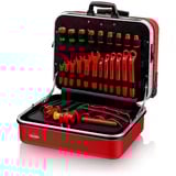 KNIPEX Coffret à outils "BIG Twin Move RED" Compétence Électro, 42 pièces, Set d'outils Rouge