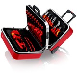 KNIPEX Coffret à outils "BIG Twin Move RED" Compétence Électro, 42 pièces, Set d'outils Rouge