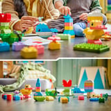 LEGO DUPLO Classic Boîte créative colorée, Jouets de construction 