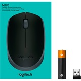 Logitech M171 Black-K souris Ambidextre RF sans fil Optique 1000 DPI Noir, Ambidextre, Optique, RF sans fil, 1000 DPI, Noir