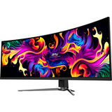 MSI MPG 491CQPXDE QD-OLED écran plat de PC 124,5 cm (49") 5120 x 1440 pixels Dual QHD Noir Moniteur UltraWide gaming incurvé  Noir, 124,5 cm (49"), 5120 x 1440 pixels, Dual QHD, QD-OLED, 0,03 ms, Noir