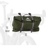 MSR 13706 Hubba Hubba Bikepack 1, Tente Vert olive/Rouge