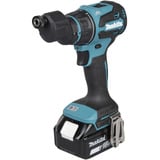Makita Perceuse-visseuse sans fil avec système de tête interchangeable DDF491Z, 18 Volts, Perceuse/visseuse Bleu/Noir