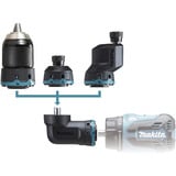 Makita Perceuse-visseuse sans fil avec système de tête interchangeable DDF491Z, 18 Volts, Perceuse/visseuse Bleu/Noir