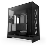 NZXT  boîtier midi tower Noir (Mat) | 2x USB-A | 1x USB-C | RGB | Verre Trempé