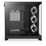 NZXT  boîtier midi tower Noir (Mat) | 2x USB-A | 1x USB-C | RGB | Verre Trempé
