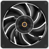 Ocypus Sigma F12 ARGB Ocypus ventilateur de boîtier Noir, 120 x 120 x 25 mm, PWM
