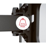 One for all Support mural pivotant Noir