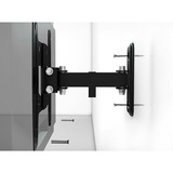 One for all Support mural pivotant Noir