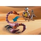 PLAYMOBIL Novelmore Sal'ahari Sands - Chasse au scorpion à l'épave, Jouets de construction 
