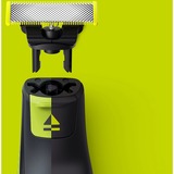 Philips Norelco OneBlade OneBlade QP240/50 Lames de rechange Argent/vert clair, Tête de rasage, 4 tête(s), Argent, Métal, Philips, Norelco OneBlade