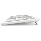 Sharkoon OfficePal K30W, clavier Blanc, Layout DE, Rubberdome