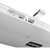 Sharkoon OfficePal K30W, clavier Blanc, Layout DE, Rubberdome