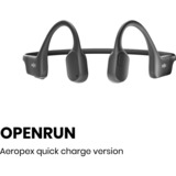 Shokz OpenRun casque technologie conduction osseuse Noir